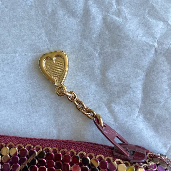 Whiting & Davis Rare Vintage Mesh Clutch/Wallet/Cosmetic Case - Picture 4 of 13